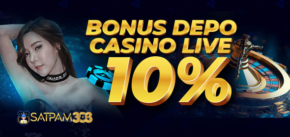 Bonus Deposit Live Casino 10%